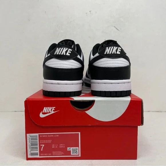 Nike Dunk Low WMNS “Panda/Black White” 2023 - Picture 4 of 4
